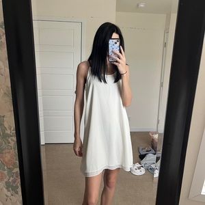 Francesca’s White Slip Dress